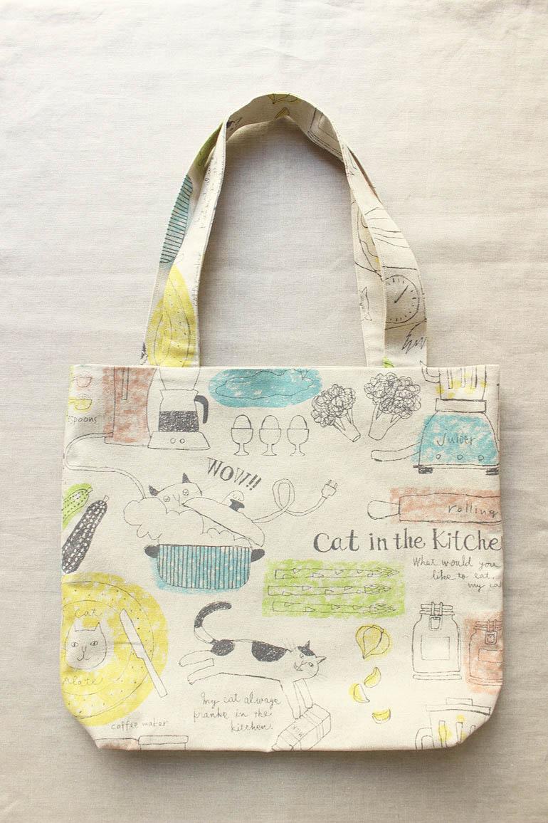 かたかけトートバックセット<br>生成り